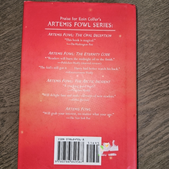 Bundle 5/$20. 5 Artemis Fowl books - Picture 9 of 11